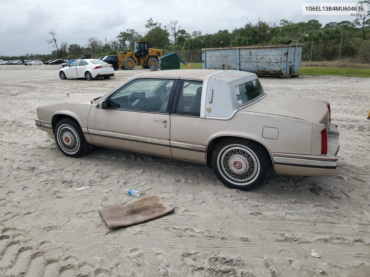 1991 Cadillac Eldorado VIN: 1G6EL13B4MU604636 Lot: 79155234