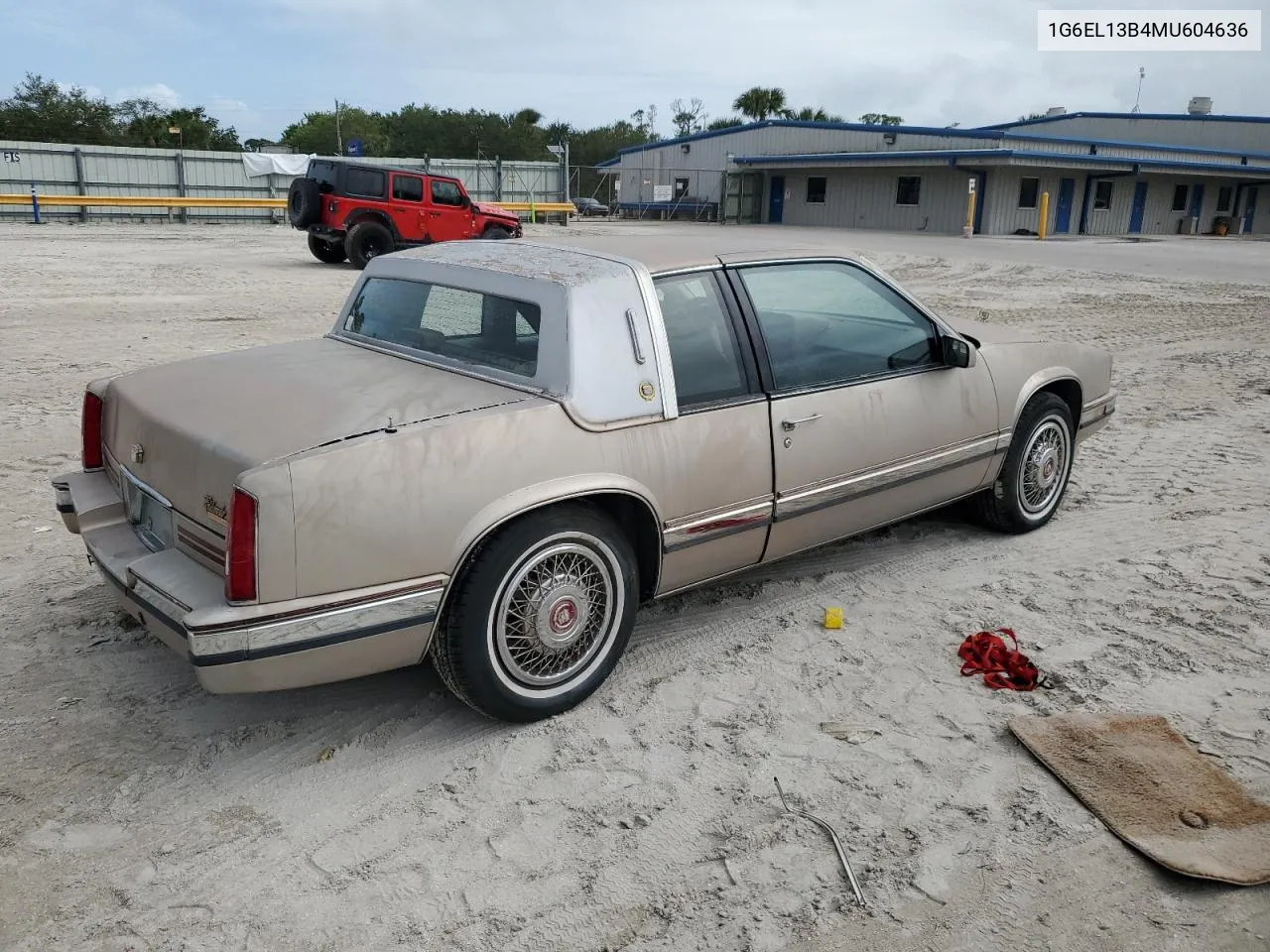 1991 Cadillac Eldorado VIN: 1G6EL13B4MU604636 Lot: 79155234