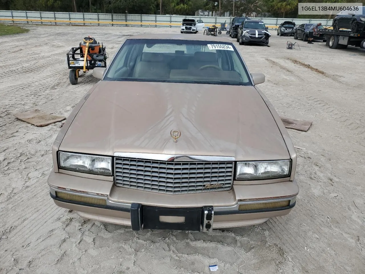 1991 Cadillac Eldorado VIN: 1G6EL13B4MU604636 Lot: 79155234