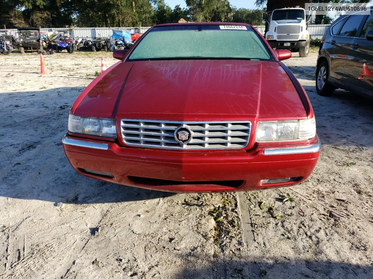 1998 Cadillac Eldorado VIN: 1G6EL12Y4WU610896 Lot: 74662244