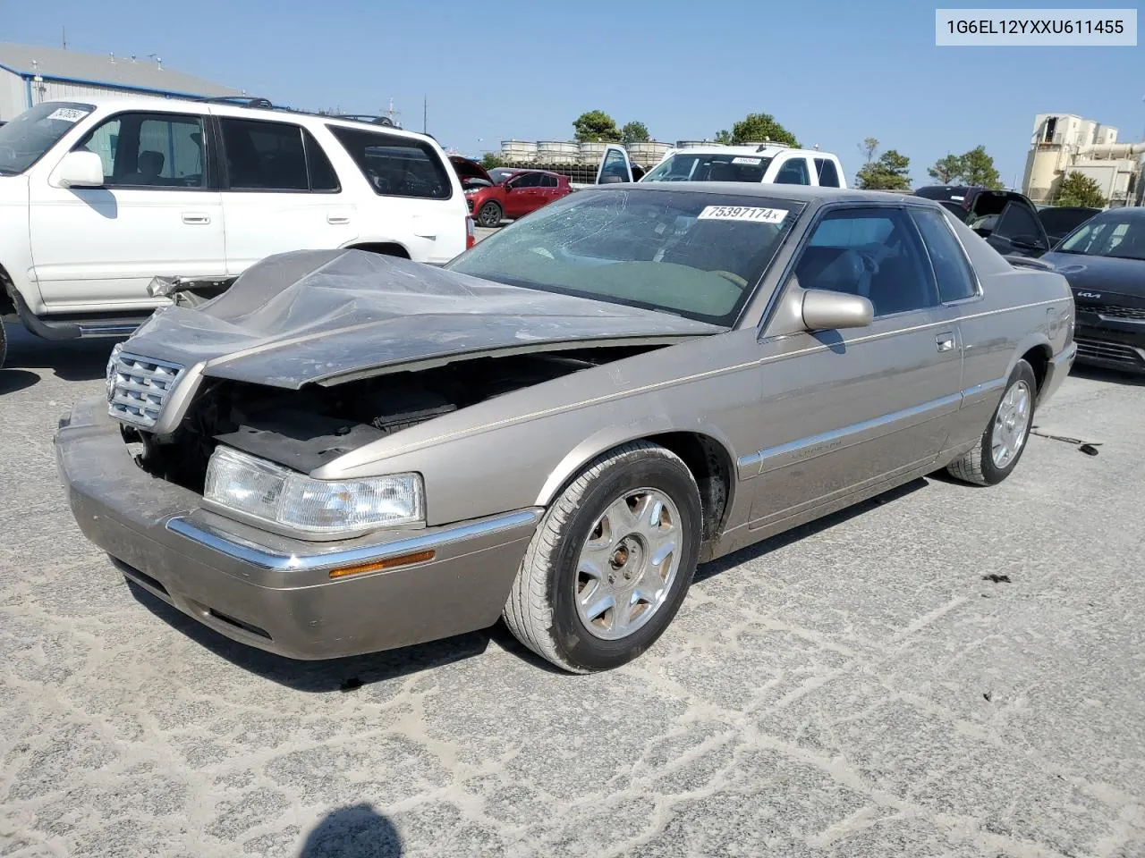 1999 Cadillac Eldorado VIN: 1G6EL12YXXU611455 Lot: 75397174