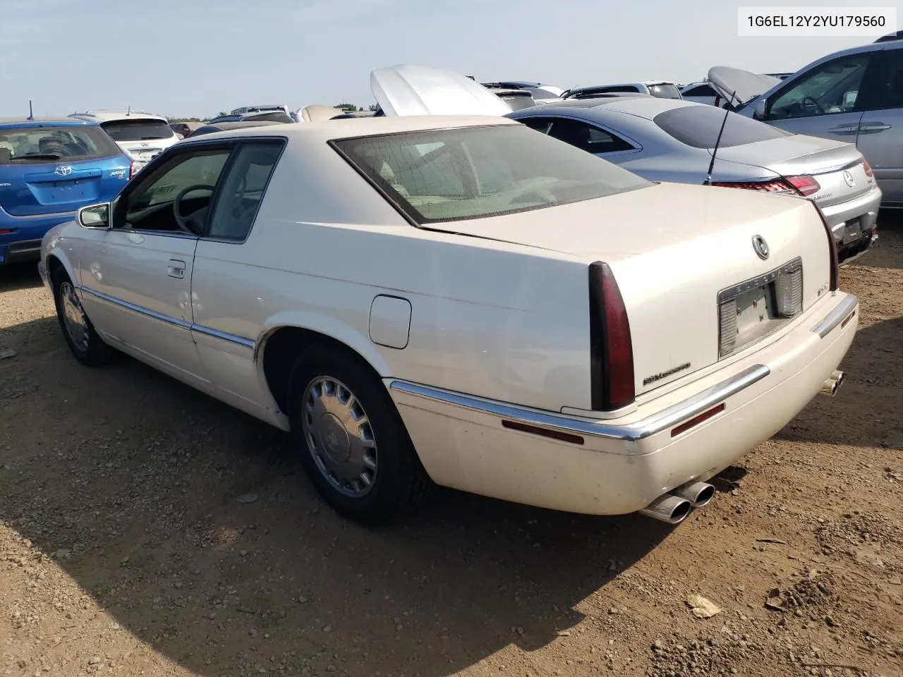 2000 Cadillac Eldorado Esc VIN: 1G6EL12Y2YU179560 Lot: 70635784