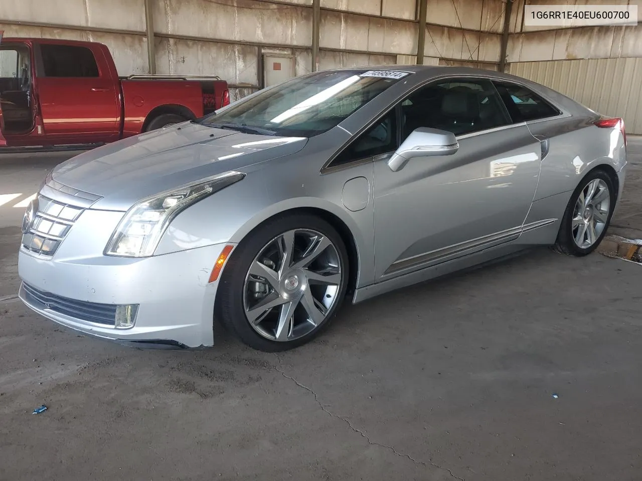 2014 Cadillac Elr Luxury VIN: 1G6RR1E40EU600700 Lot: 74595614