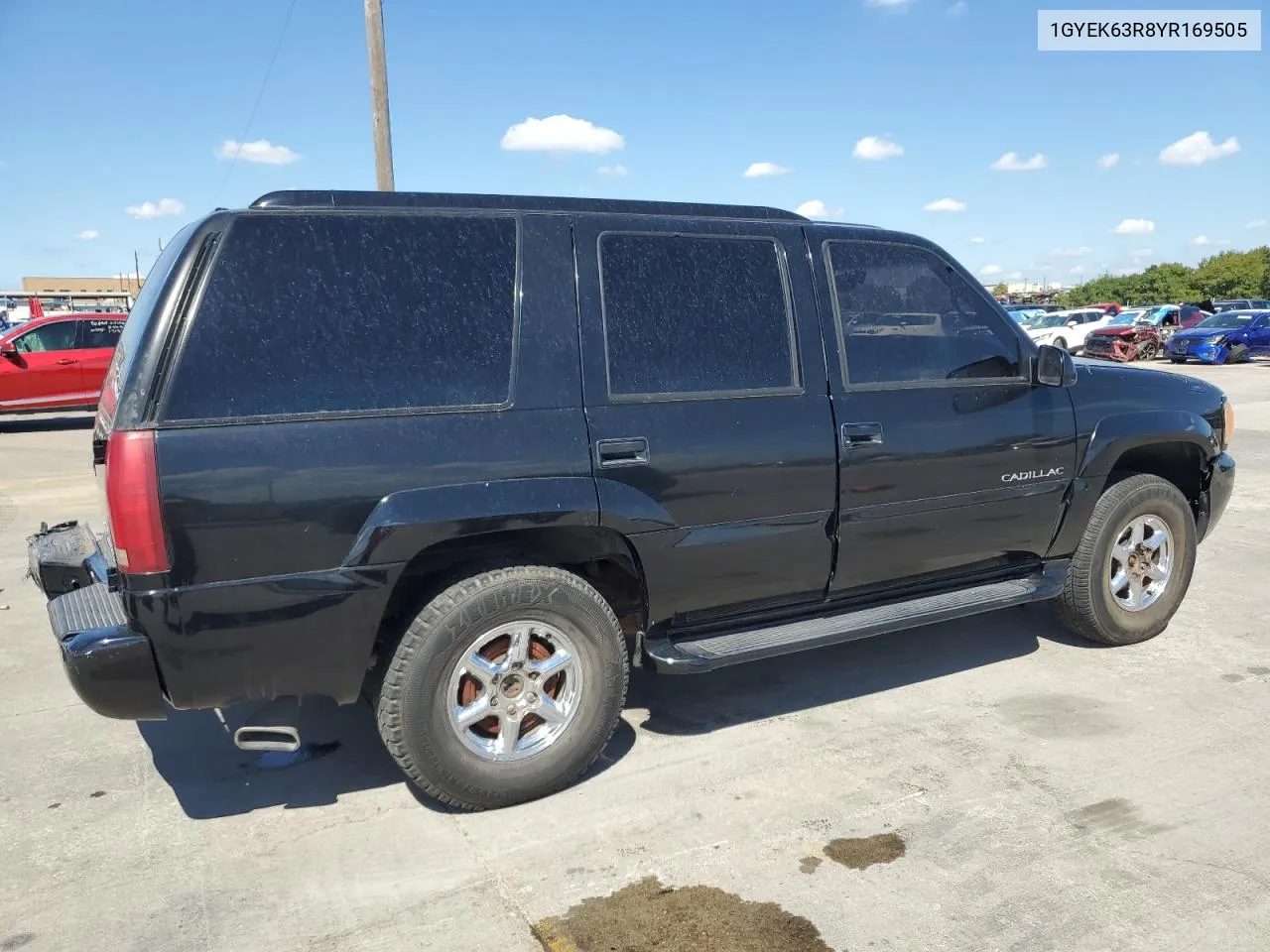 2000 Cadillac Escalade Luxury VIN: 1GYEK63R8YR169505 Lot: 69438104