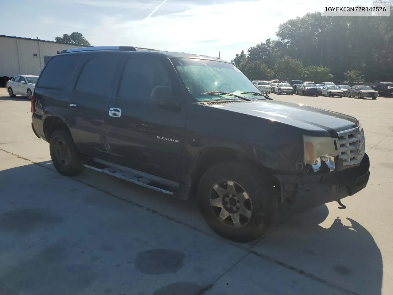 1GYEK63N72R142526 2002 Cadillac Escalade Luxury