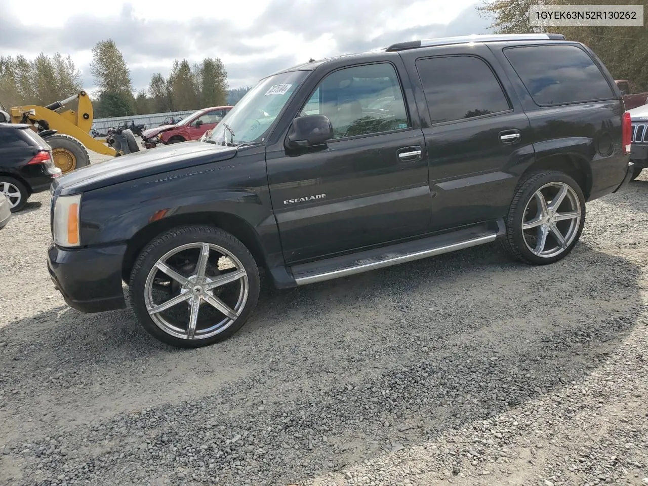 2002 Cadillac Escalade Luxury VIN: 1GYEK63N52R130262 Lot: 72275984