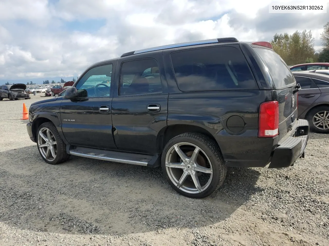 2002 Cadillac Escalade Luxury VIN: 1GYEK63N52R130262 Lot: 72275984