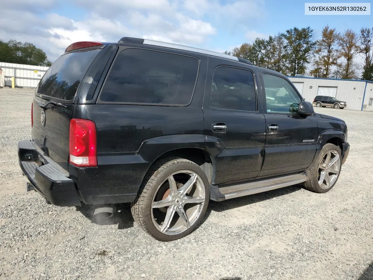 2002 Cadillac Escalade Luxury VIN: 1GYEK63N52R130262 Lot: 72275984