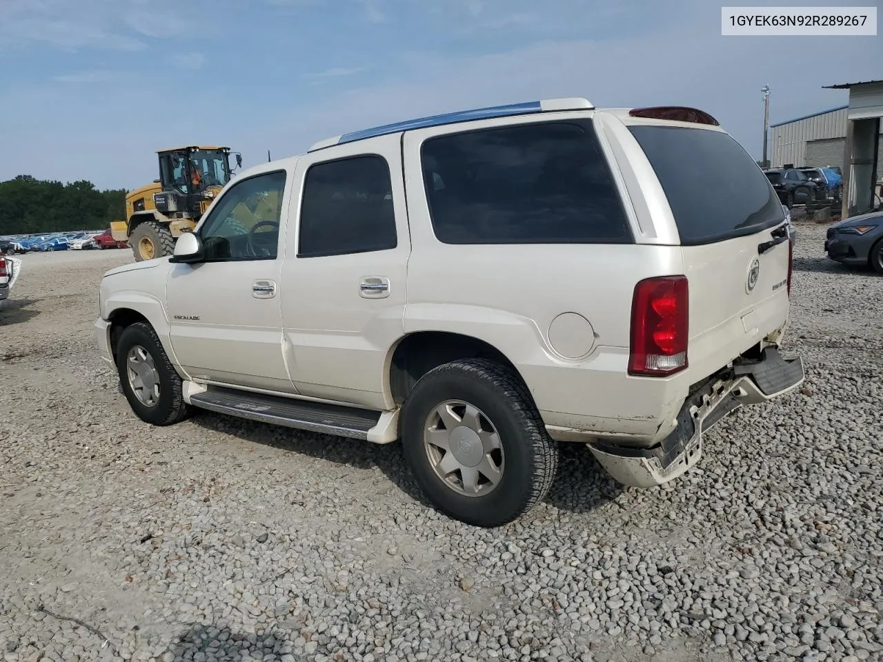 2002 Cadillac Escalade Luxury VIN: 1GYEK63N92R289267 Lot: 72611974