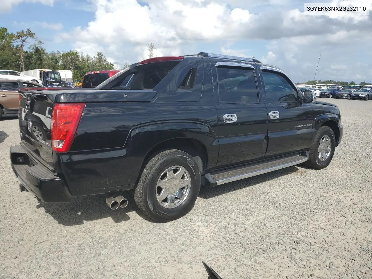 2002 Cadillac Escalade Ext VIN: 3GYEK63NX2G232110 Lot: 76738324