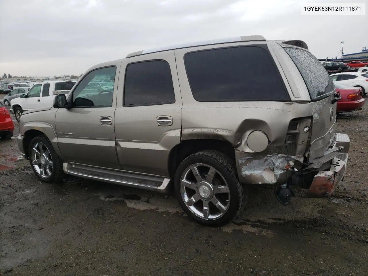 2002 Cadillac Escalade Luxury VIN: 1GYEK63N12R111871 Lot: 79966874