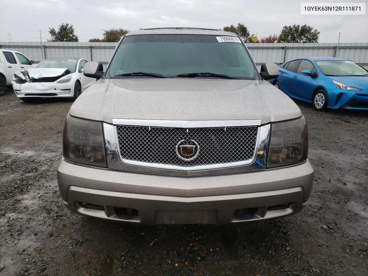 2002 Cadillac Escalade Luxury VIN: 1GYEK63N12R111871 Lot: 79966874