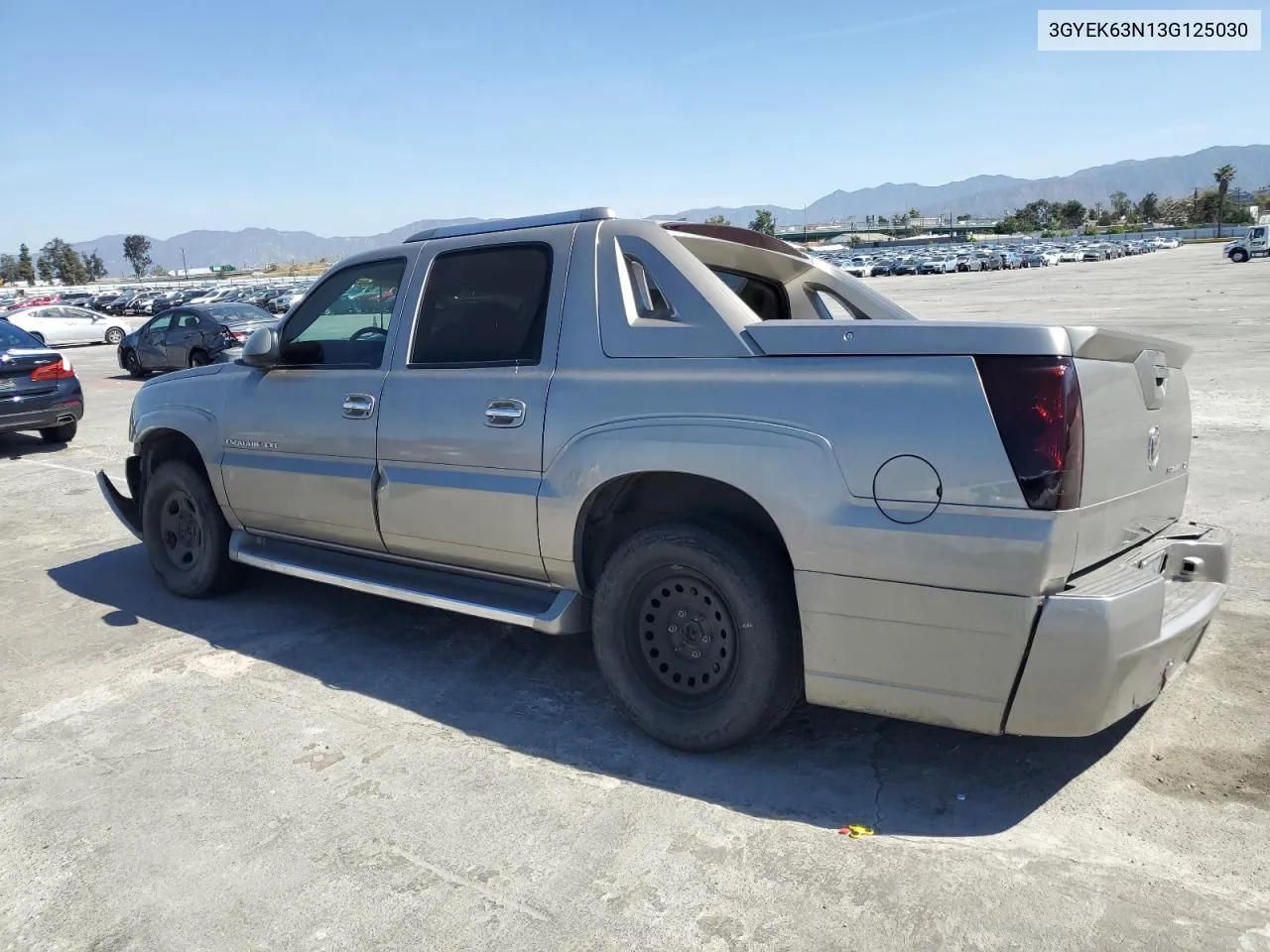 2003 Cadillac Escalade Ext VIN: 3GYEK63N13G125030 Lot: 53879304