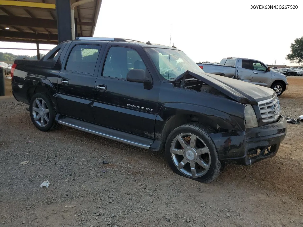 2003 Cadillac Escalade Ext VIN: 3GYEK63N43G267520 Lot: 65850744