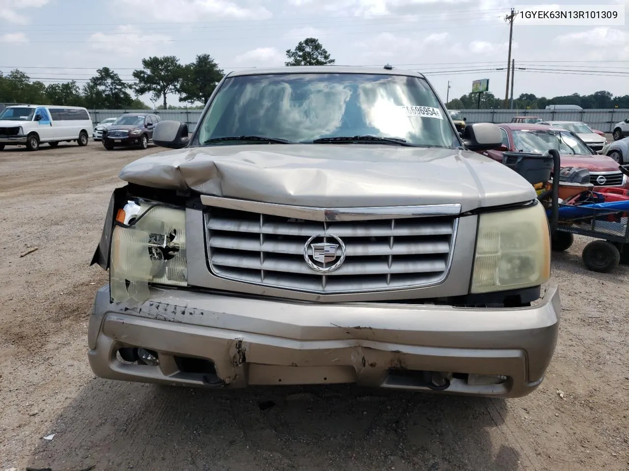 1GYEK63N13R101309 2003 Cadillac Escalade Luxury