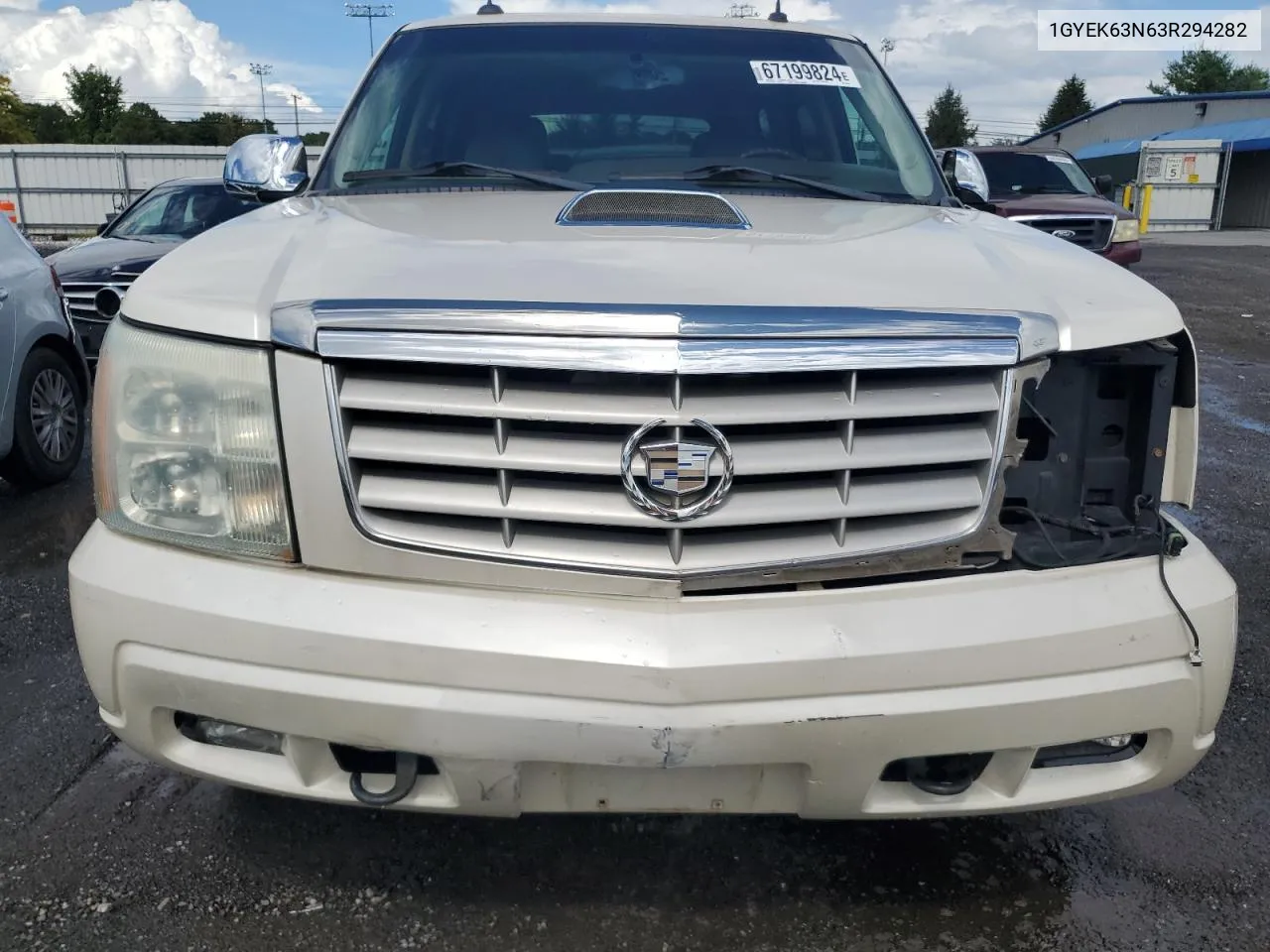 1GYEK63N63R294282 2003 Cadillac Escalade Luxury