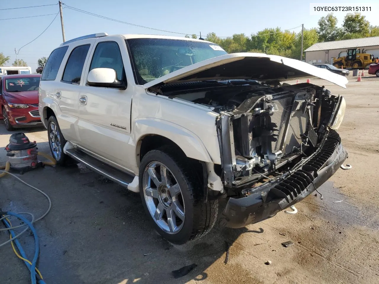 2003 Cadillac Escalade Luxury VIN: 1GYEC63T23R151311 Lot: 72457564