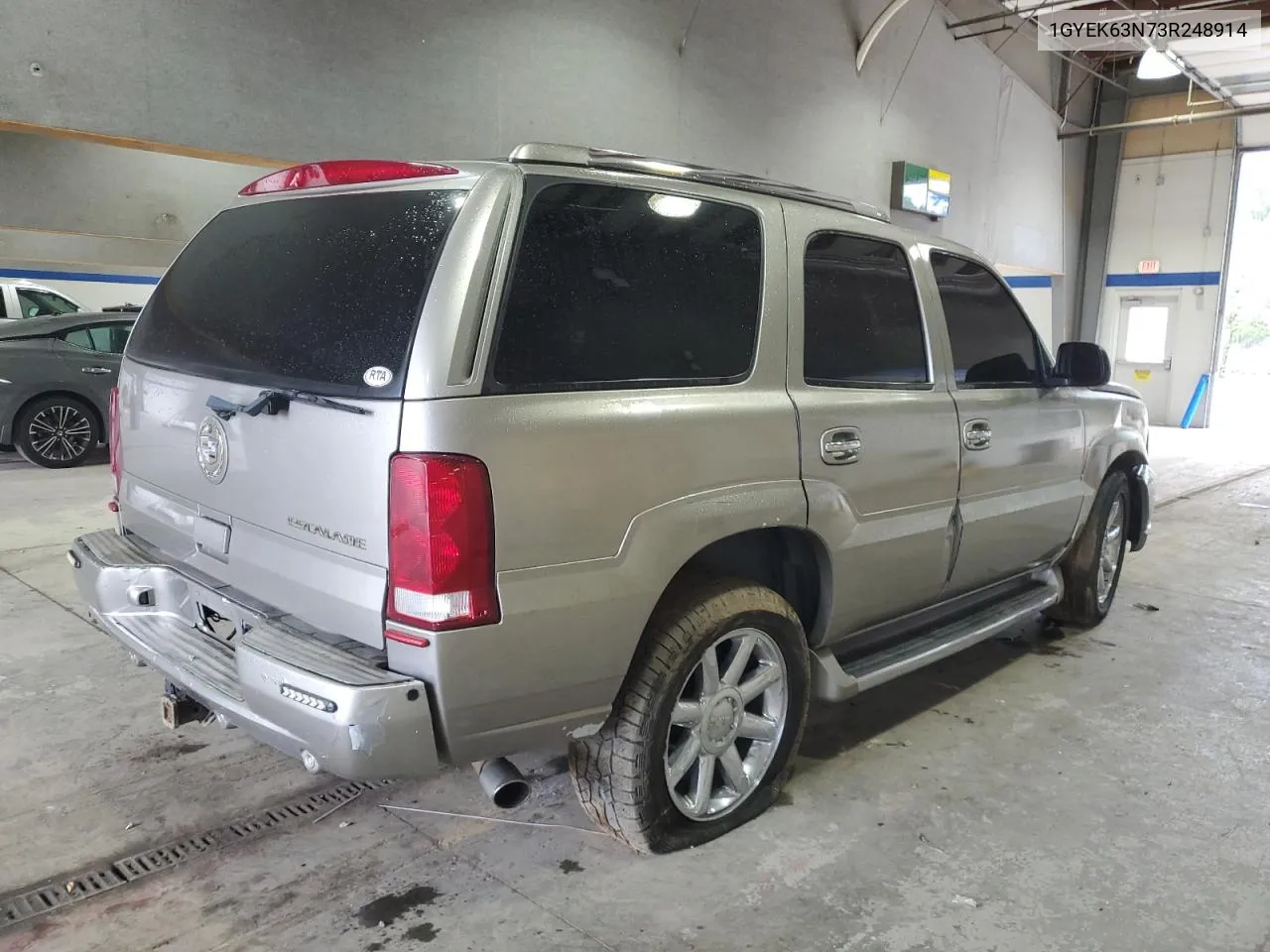 2003 Cadillac Escalade Luxury VIN: 1GYEK63N73R248914 Lot: 73500944