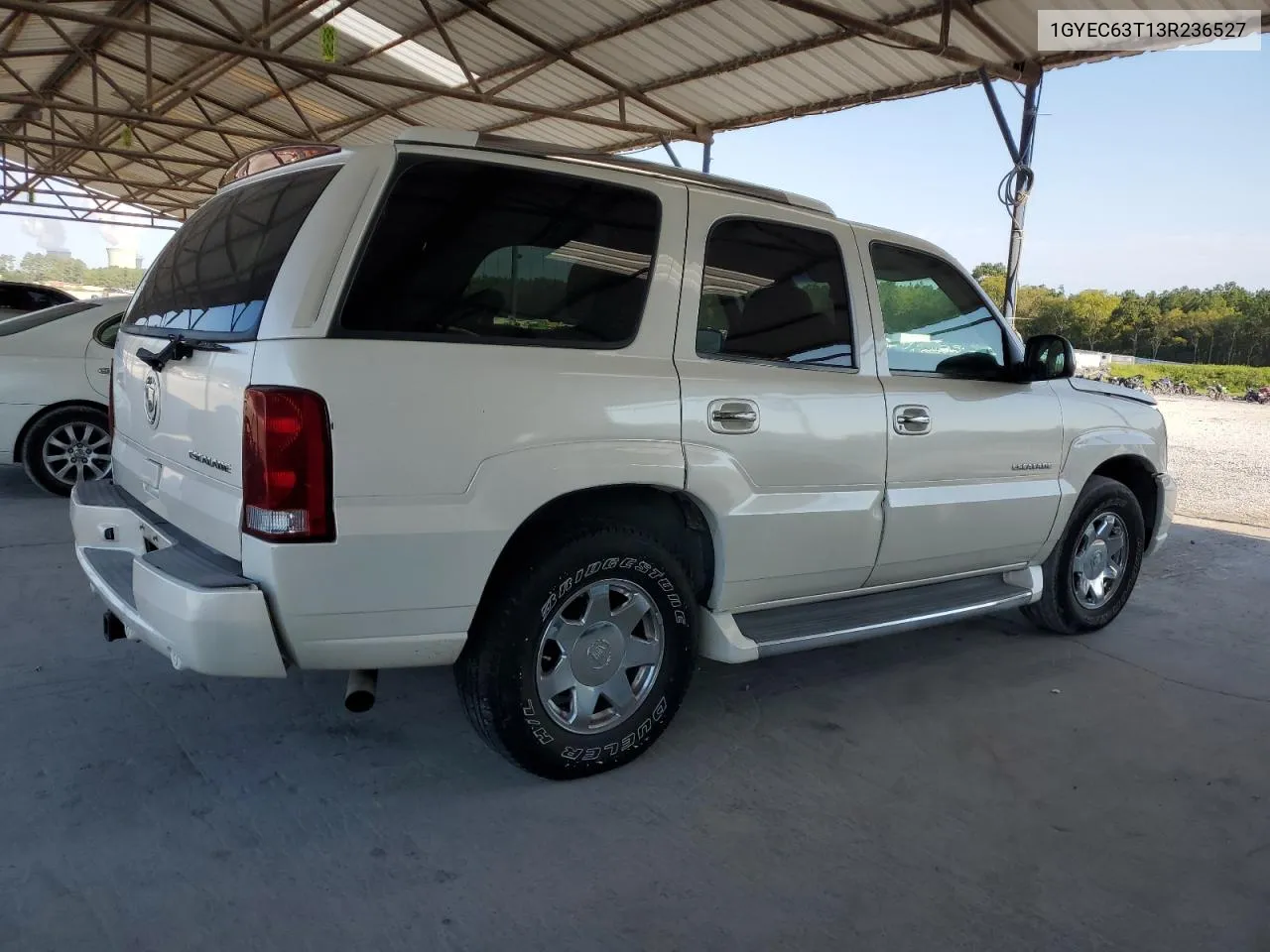 2003 Cadillac Escalade Luxury VIN: 1GYEC63T13R236527 Lot: 73771394