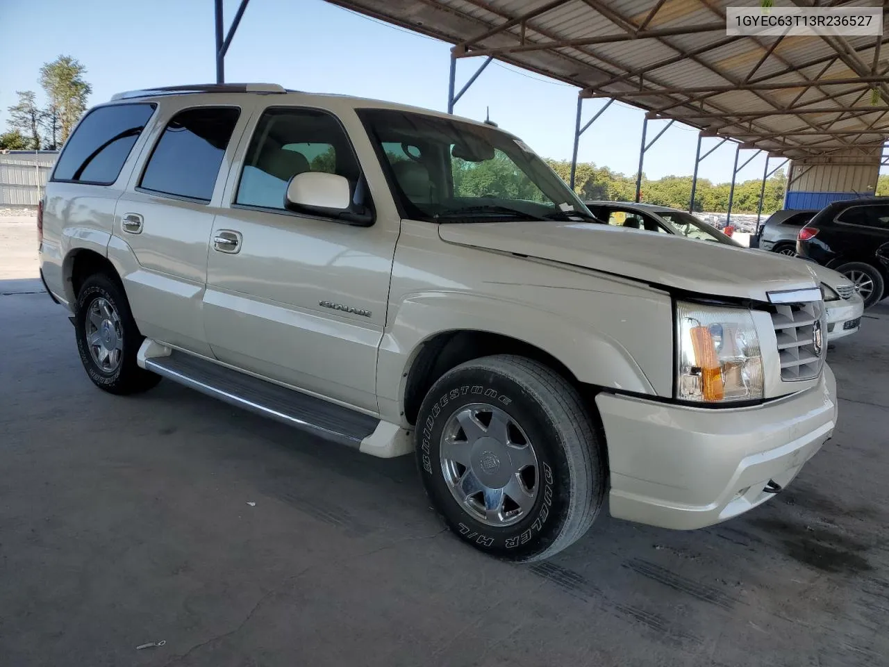 2003 Cadillac Escalade Luxury VIN: 1GYEC63T13R236527 Lot: 73771394