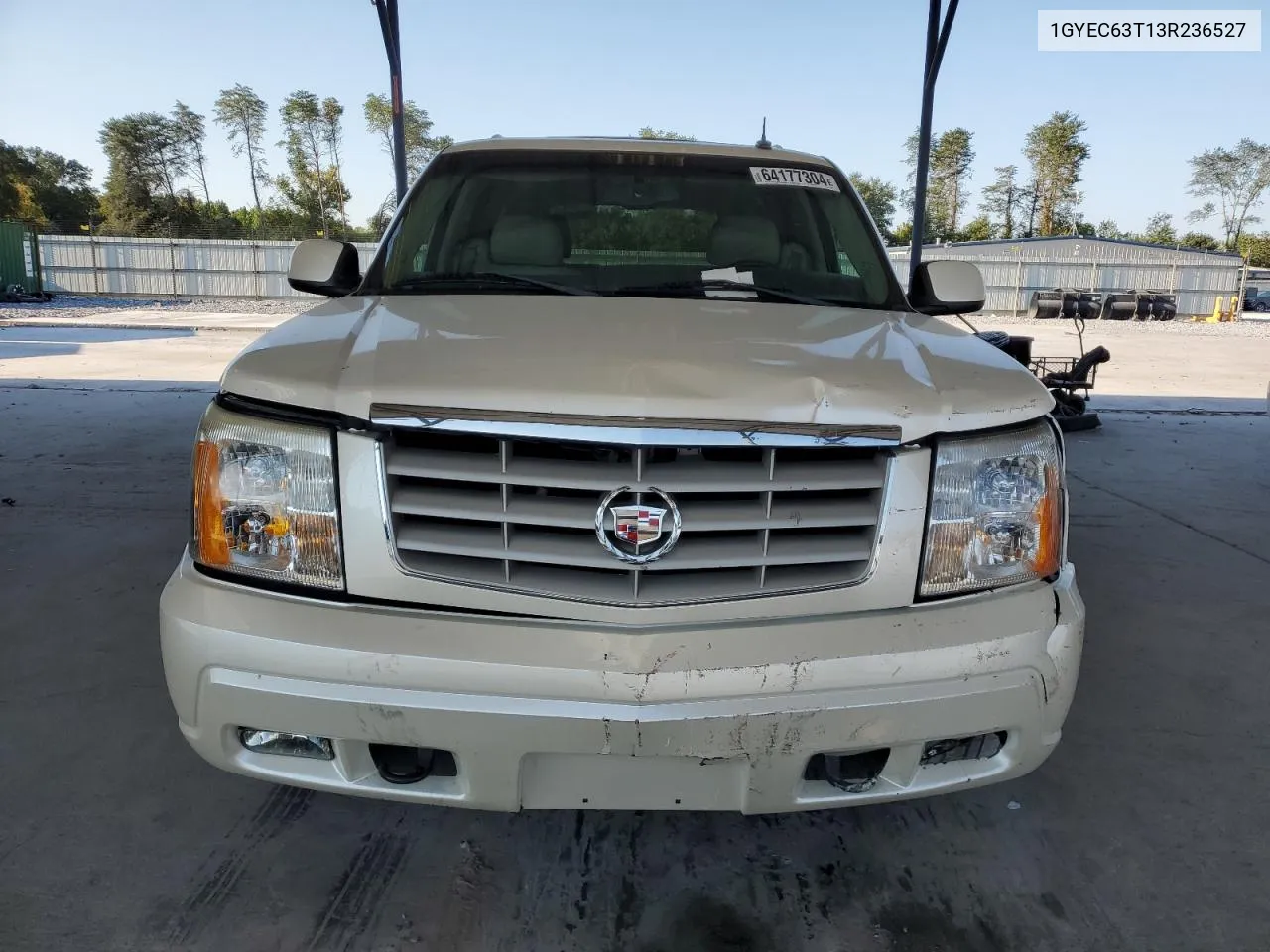 2003 Cadillac Escalade Luxury VIN: 1GYEC63T13R236527 Lot: 73771394