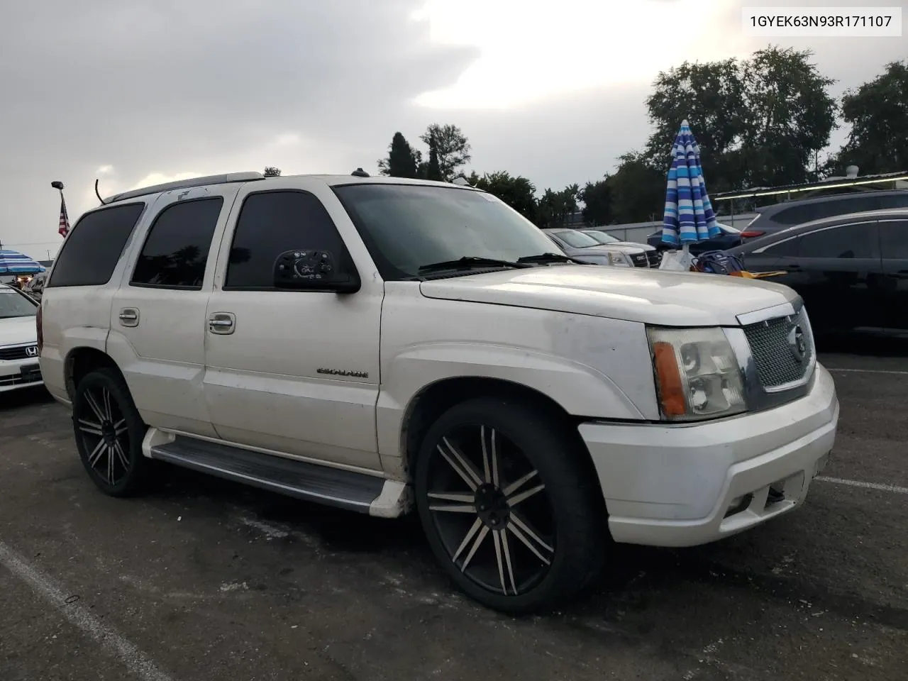 1GYEK63N93R171107 2003 Cadillac Escalade Luxury