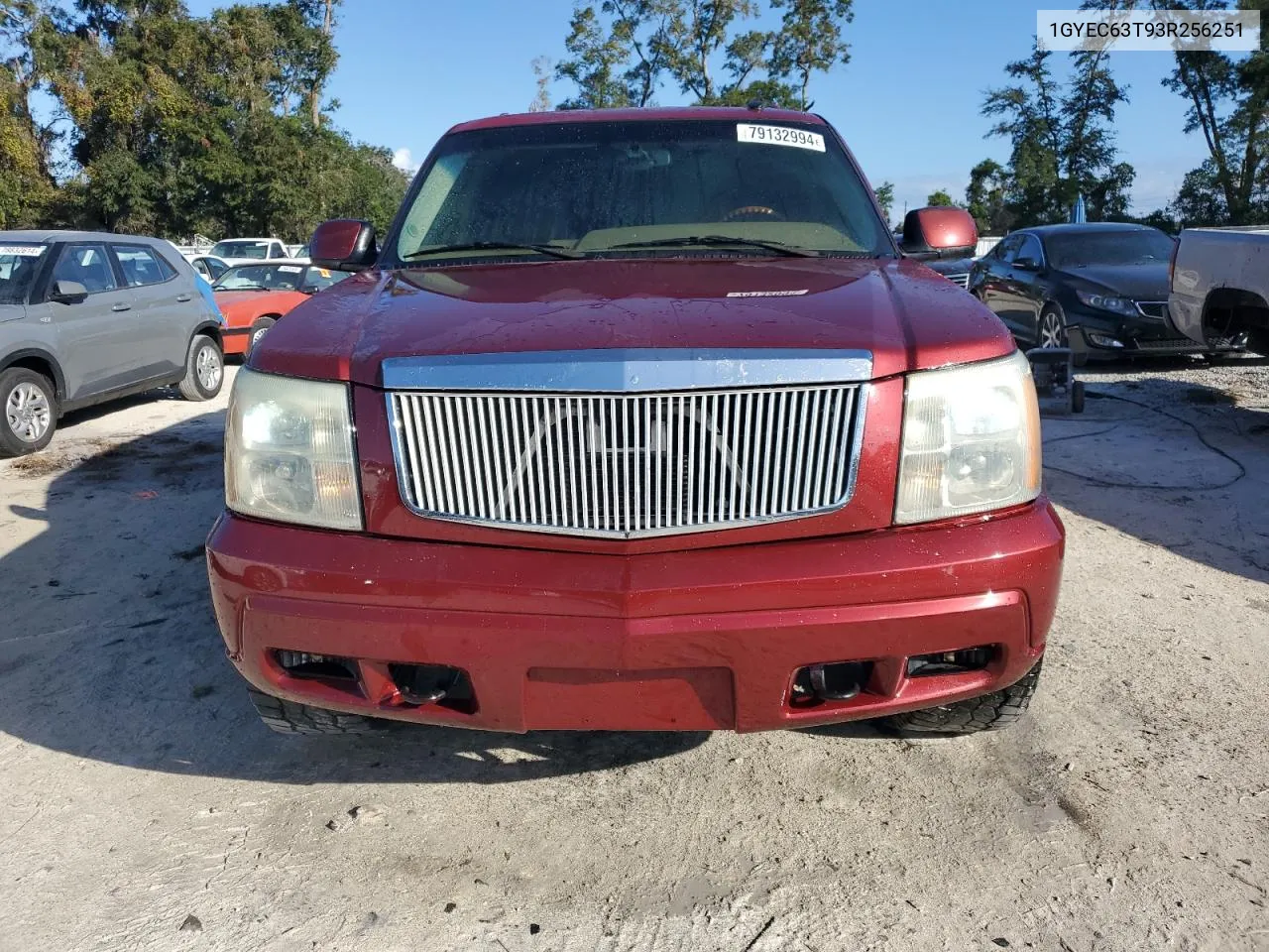 2003 Cadillac Escalade Luxury VIN: 1GYEC63T93R256251 Lot: 79132994