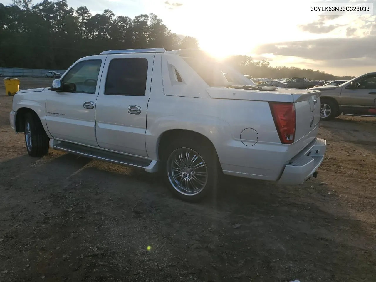 2003 Cadillac Escalade Ext VIN: 3GYEK63N33G328033 Lot: 79653754