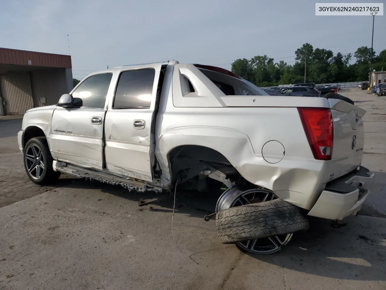 2004 Cadillac Escalade Ext VIN: 3GYEK62N24G217623 Lot: 57474334