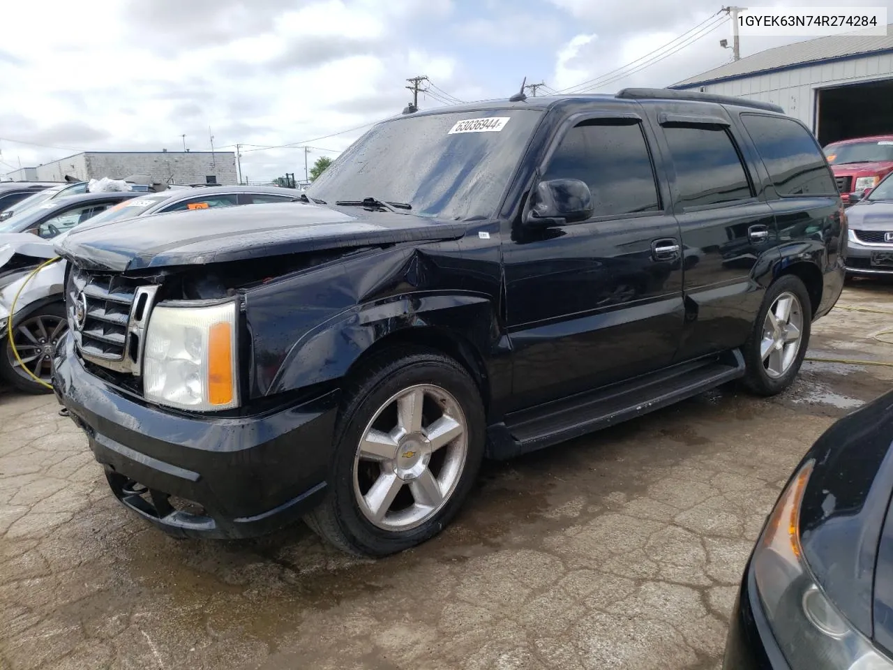 2004 Cadillac Escalade Luxury VIN: 1GYEK63N74R274284 Lot: 63036944