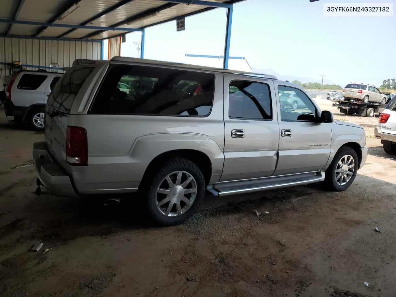 2004 Cadillac Escalade Esv VIN: 3GYFK66N24G327182 Lot: 64390054