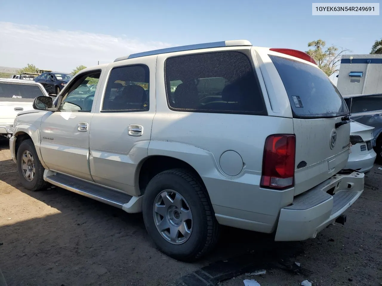 2004 Cadillac Escalade Luxury VIN: 1GYEK63N54R249691 Lot: 66526964