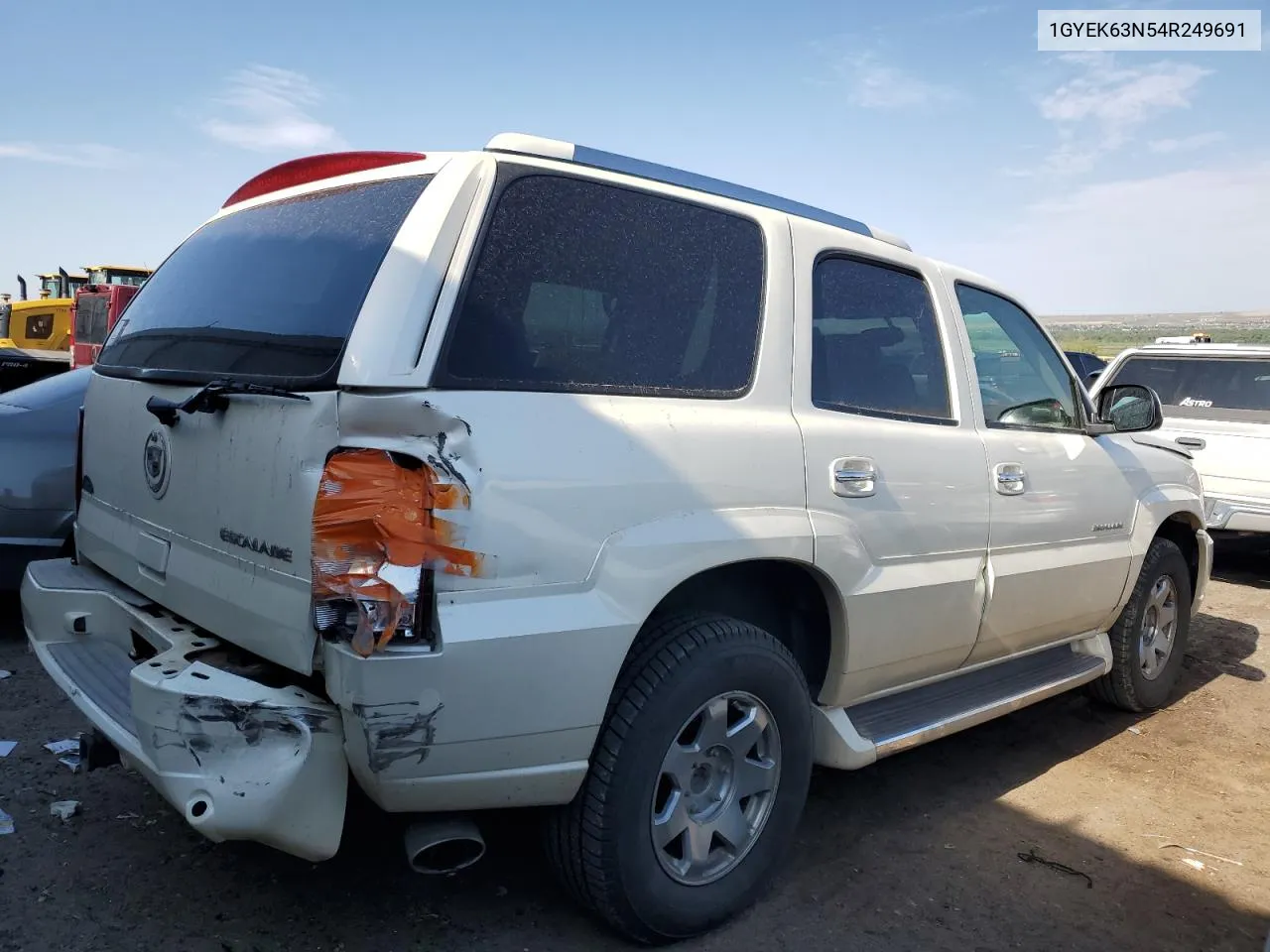 2004 Cadillac Escalade Luxury VIN: 1GYEK63N54R249691 Lot: 66526964