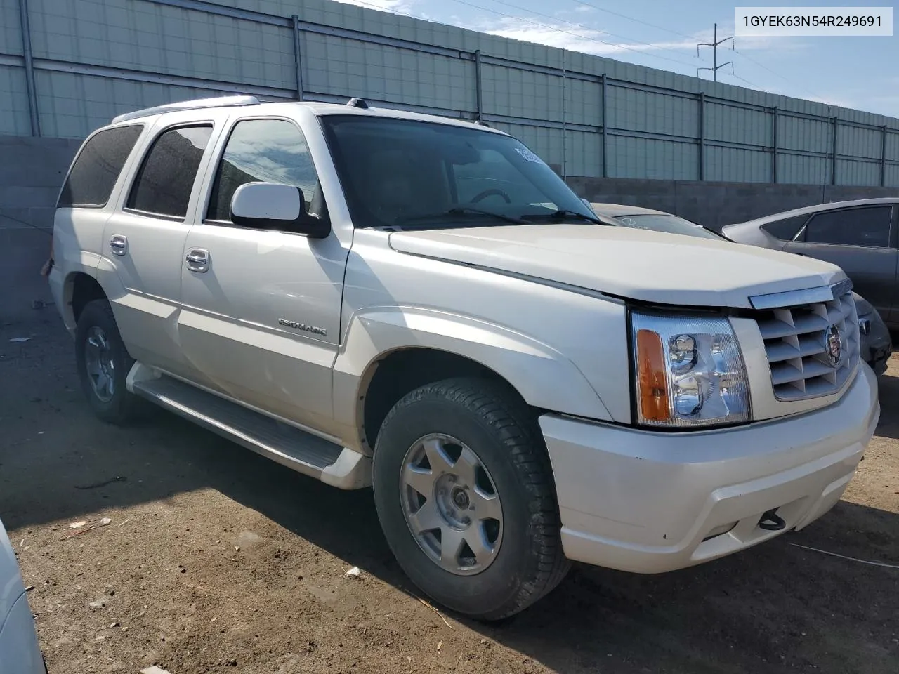 1GYEK63N54R249691 2004 Cadillac Escalade Luxury