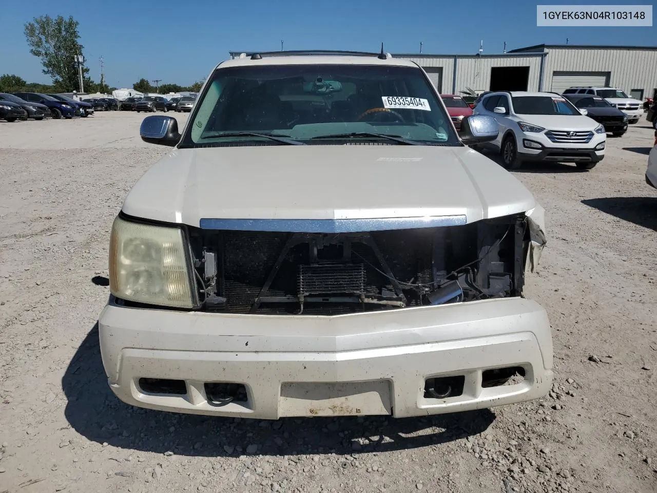 2004 Cadillac Escalade Luxury VIN: 1GYEK63N04R103148 Lot: 69335404