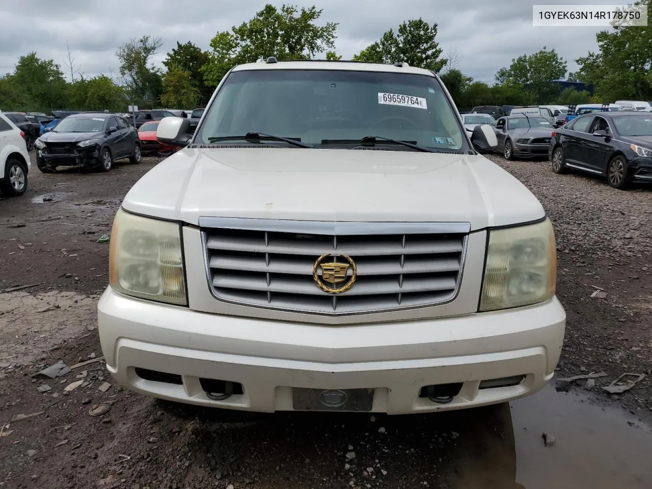 2004 Cadillac Escalade Luxury VIN: 1GYEK63N14R178750 Lot: 69659764