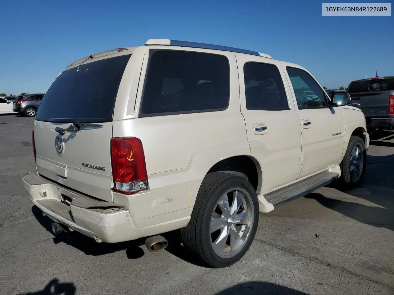 2004 Cadillac Escalade Luxury VIN: 1GYEK63N84R122689 Lot: 70225164