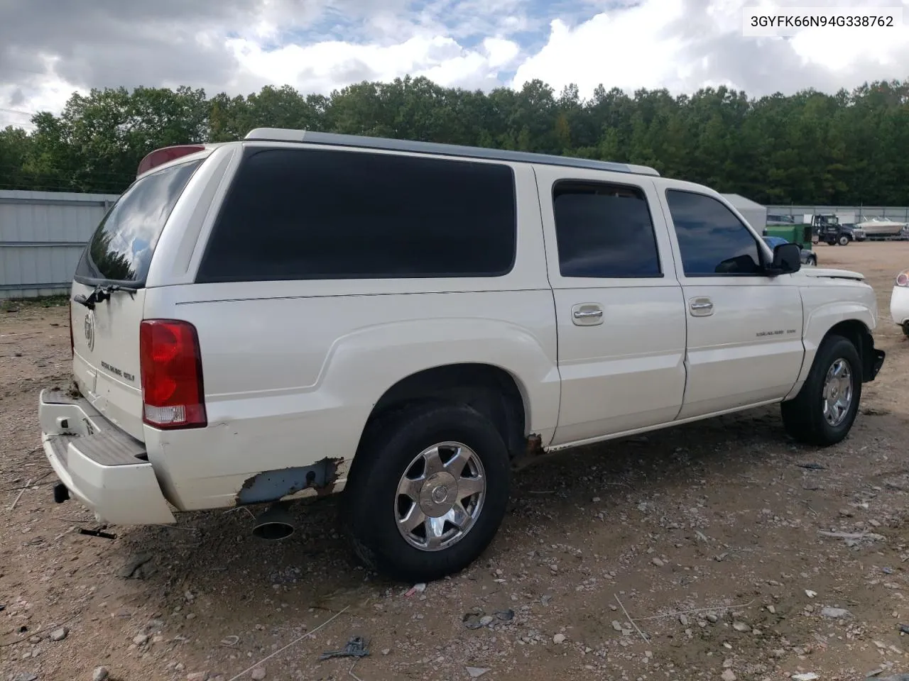 2004 Cadillac Escalade Esv VIN: 3GYFK66N94G338762 Lot: 72350134