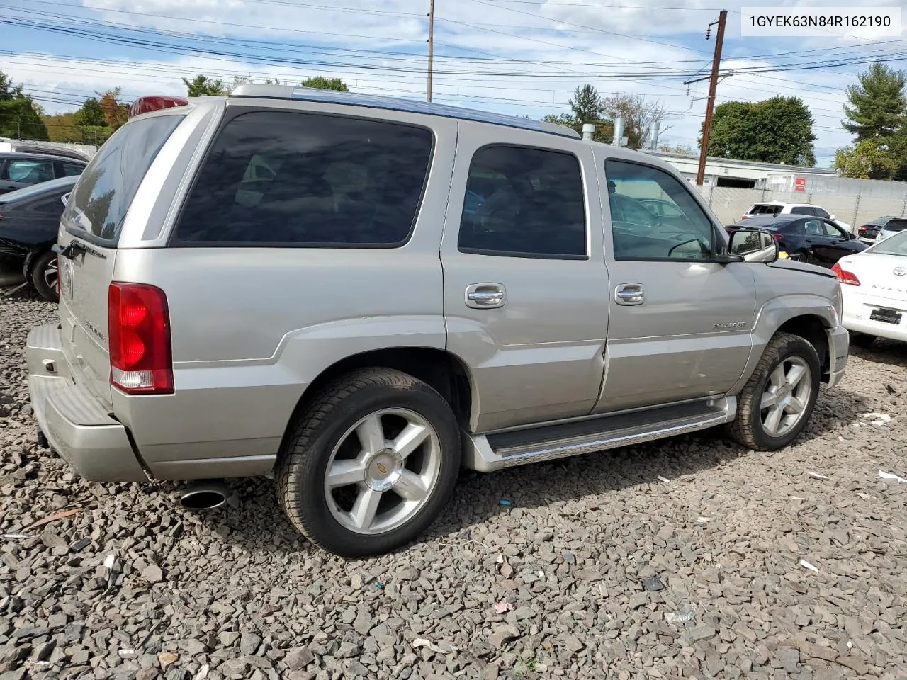 2004 Cadillac Escalade Luxury VIN: 1GYEK63N84R162190 Lot: 74706644