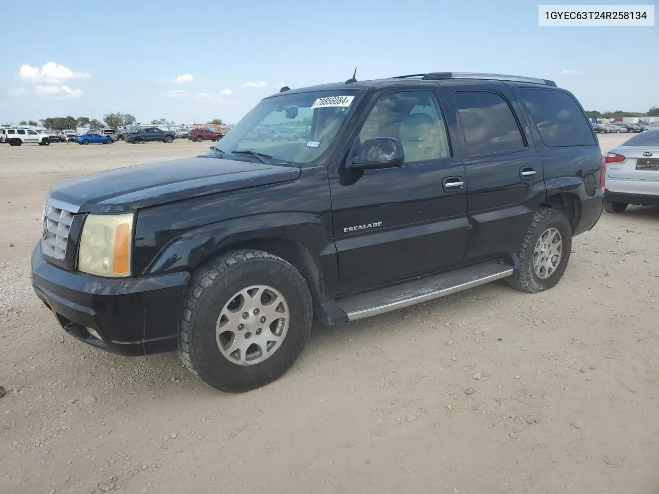 2004 Cadillac Escalade Luxury VIN: 1GYEC63T24R258134 Lot: 78856084