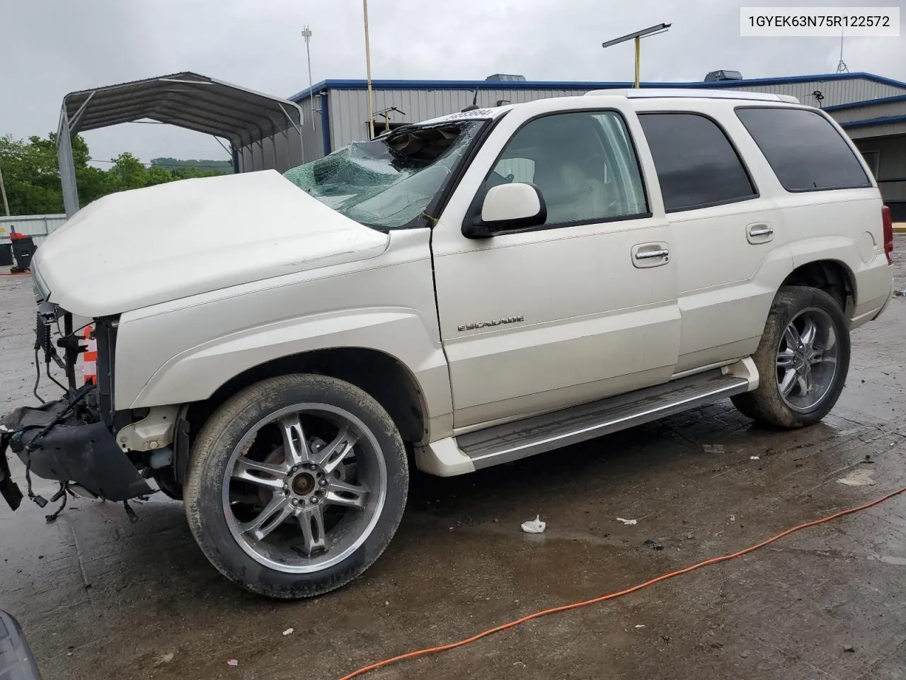 2005 Cadillac Escalade Luxury VIN: 1GYEK63N75R122572 Lot: 54583684