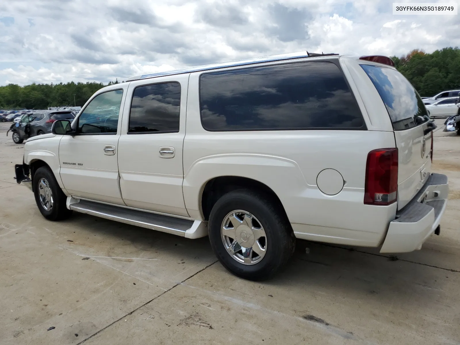 2005 Cadillac Escalade Esv VIN: 3GYFK66N35G189749 Lot: 63897114