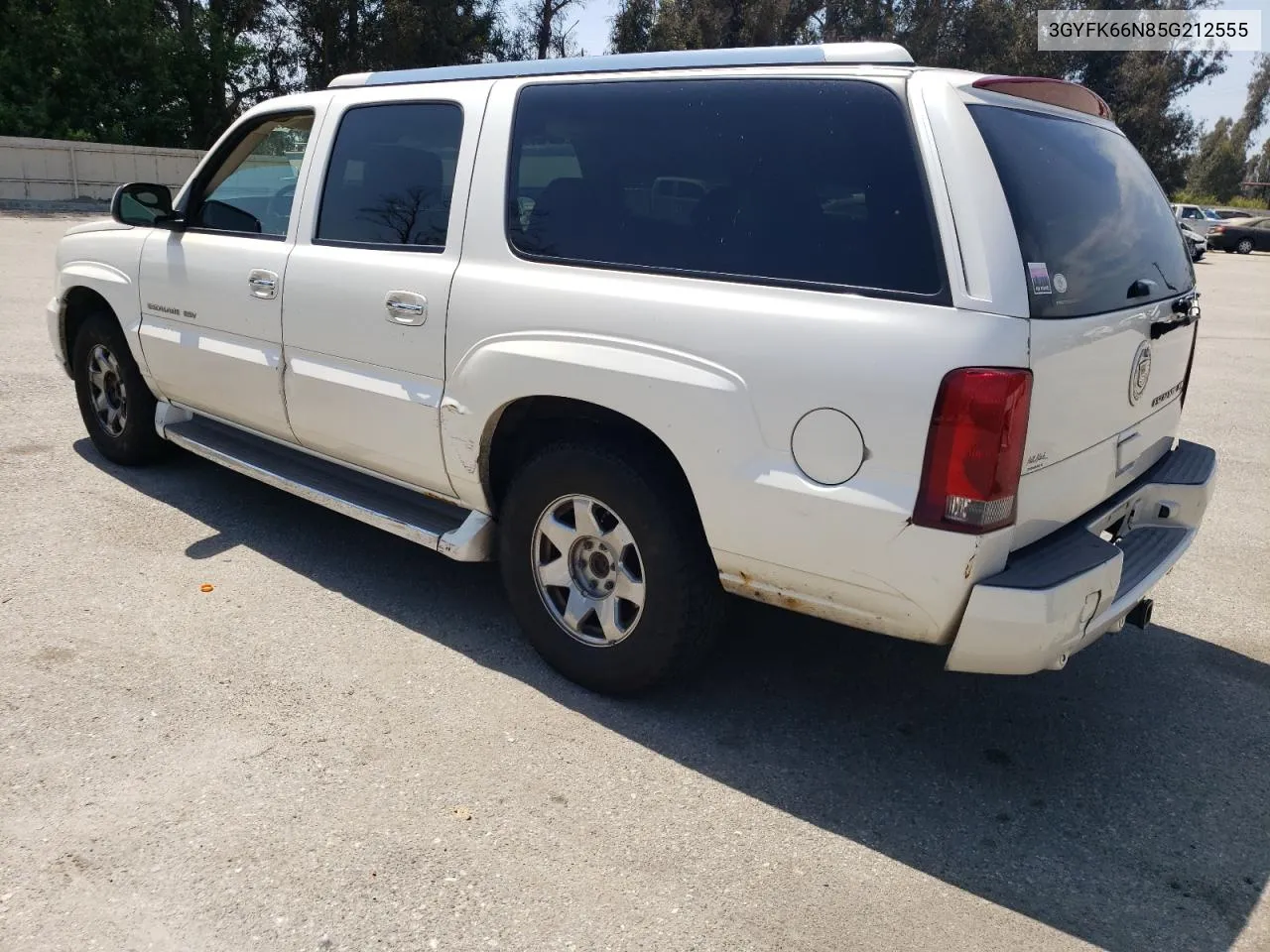 2005 Cadillac Escalade Esv VIN: 3GYFK66N85G212555 Lot: 66506314