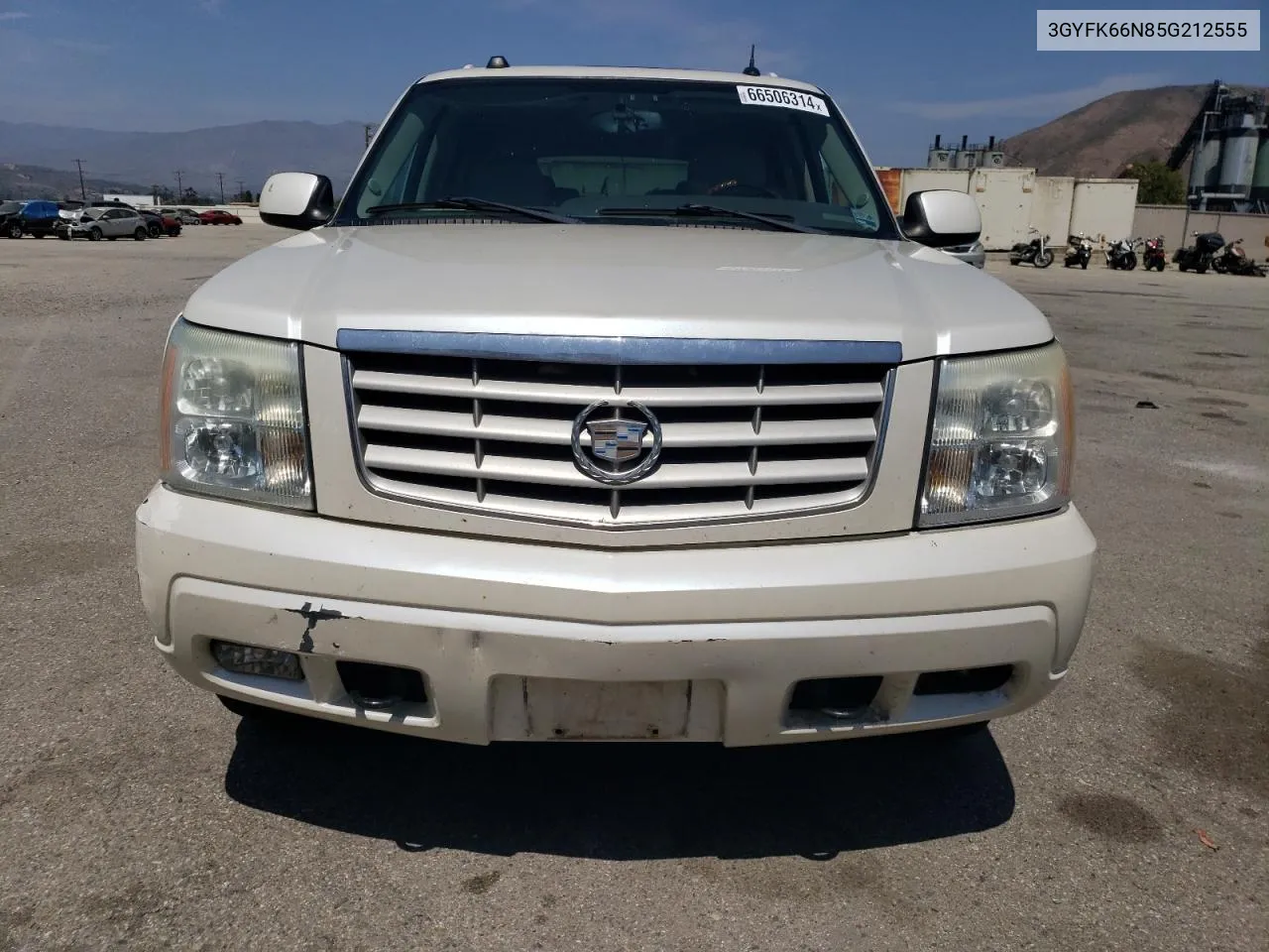 2005 Cadillac Escalade Esv VIN: 3GYFK66N85G212555 Lot: 66506314