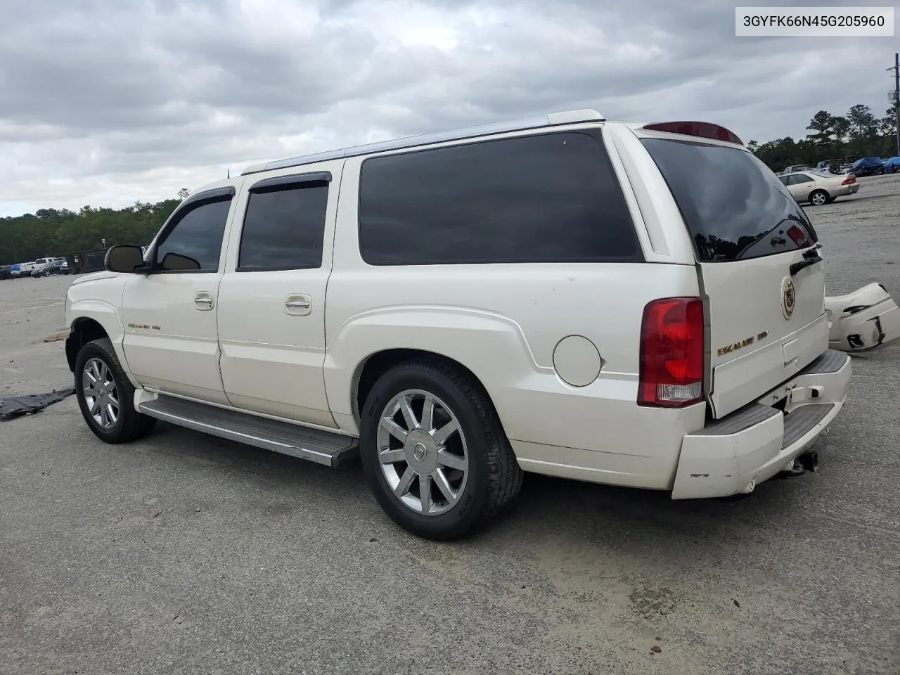 2005 Cadillac Escalade Esv VIN: 3GYFK66N45G205960 Lot: 71461944