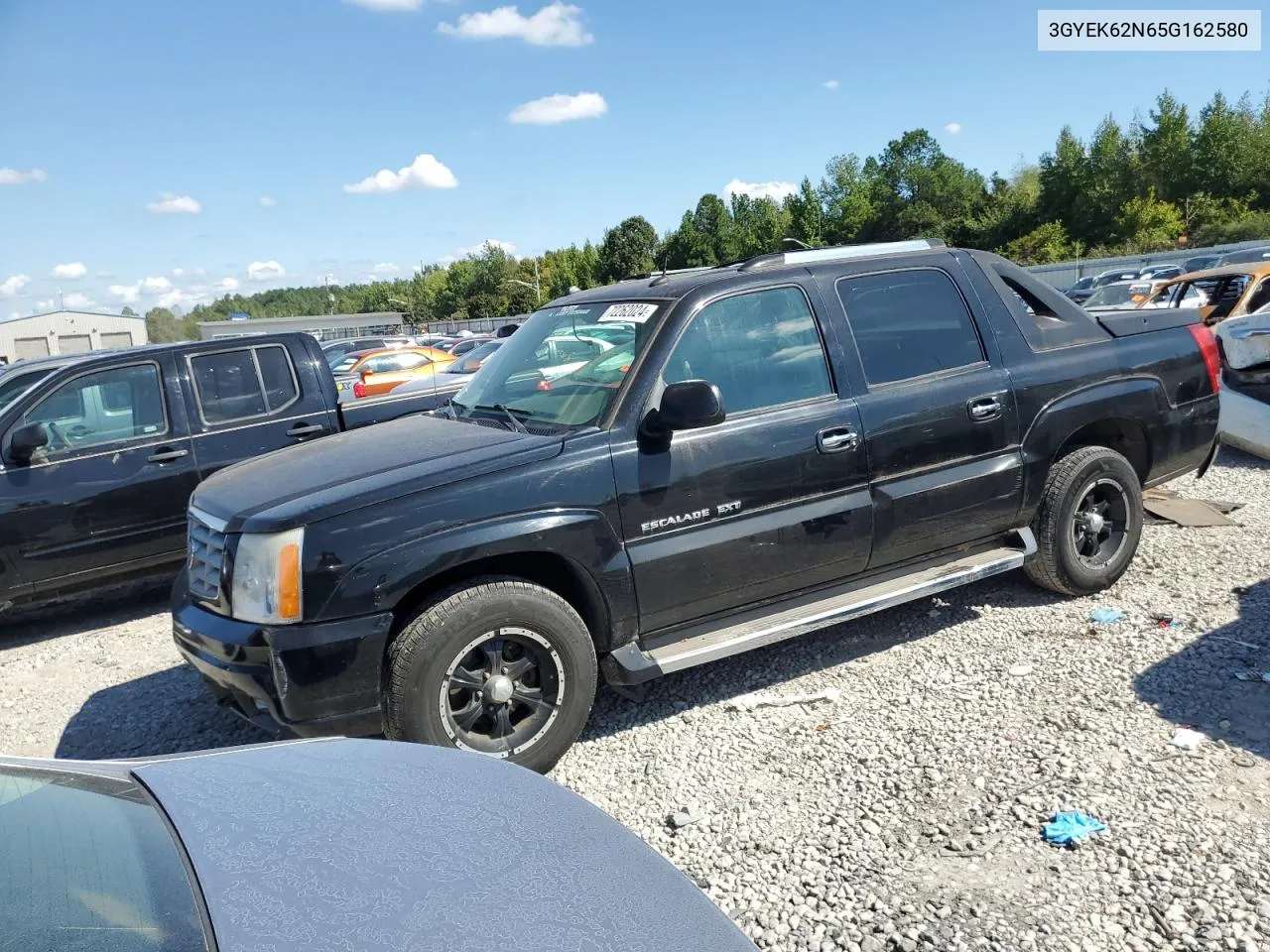 2005 Cadillac Escalade Ext VIN: 3GYEK62N65G162580 Lot: 72262024