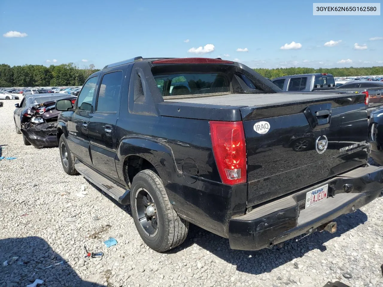 2005 Cadillac Escalade Ext VIN: 3GYEK62N65G162580 Lot: 72262024