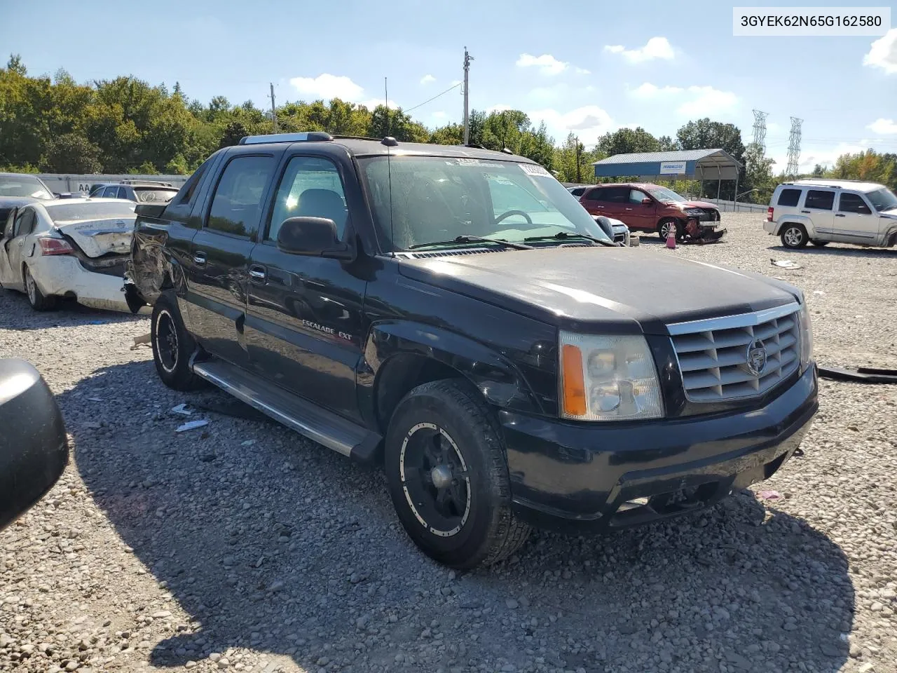 2005 Cadillac Escalade Ext VIN: 3GYEK62N65G162580 Lot: 72262024