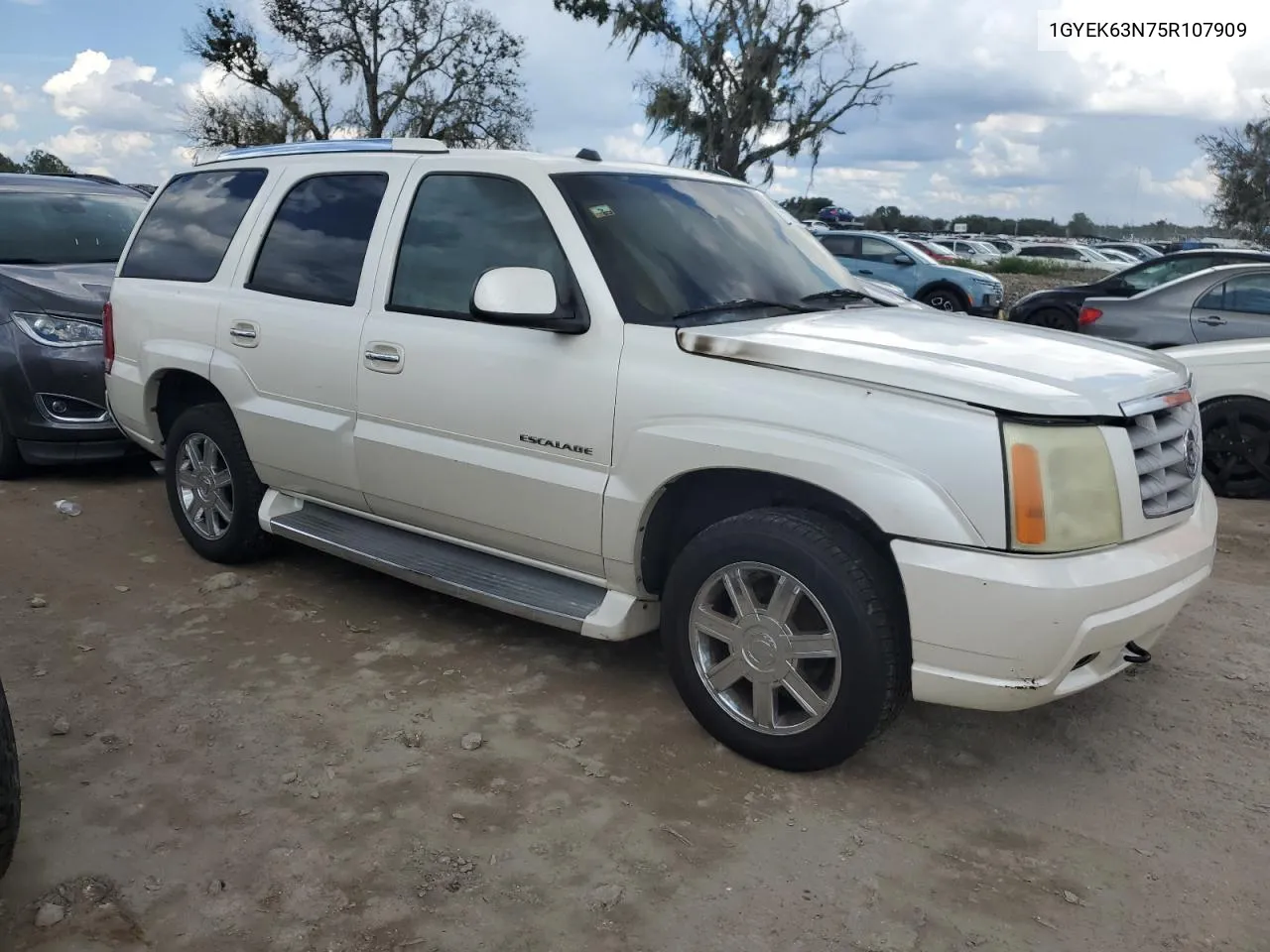 2005 Cadillac Escalade Luxury VIN: 1GYEK63N75R107909 Lot: 73826794