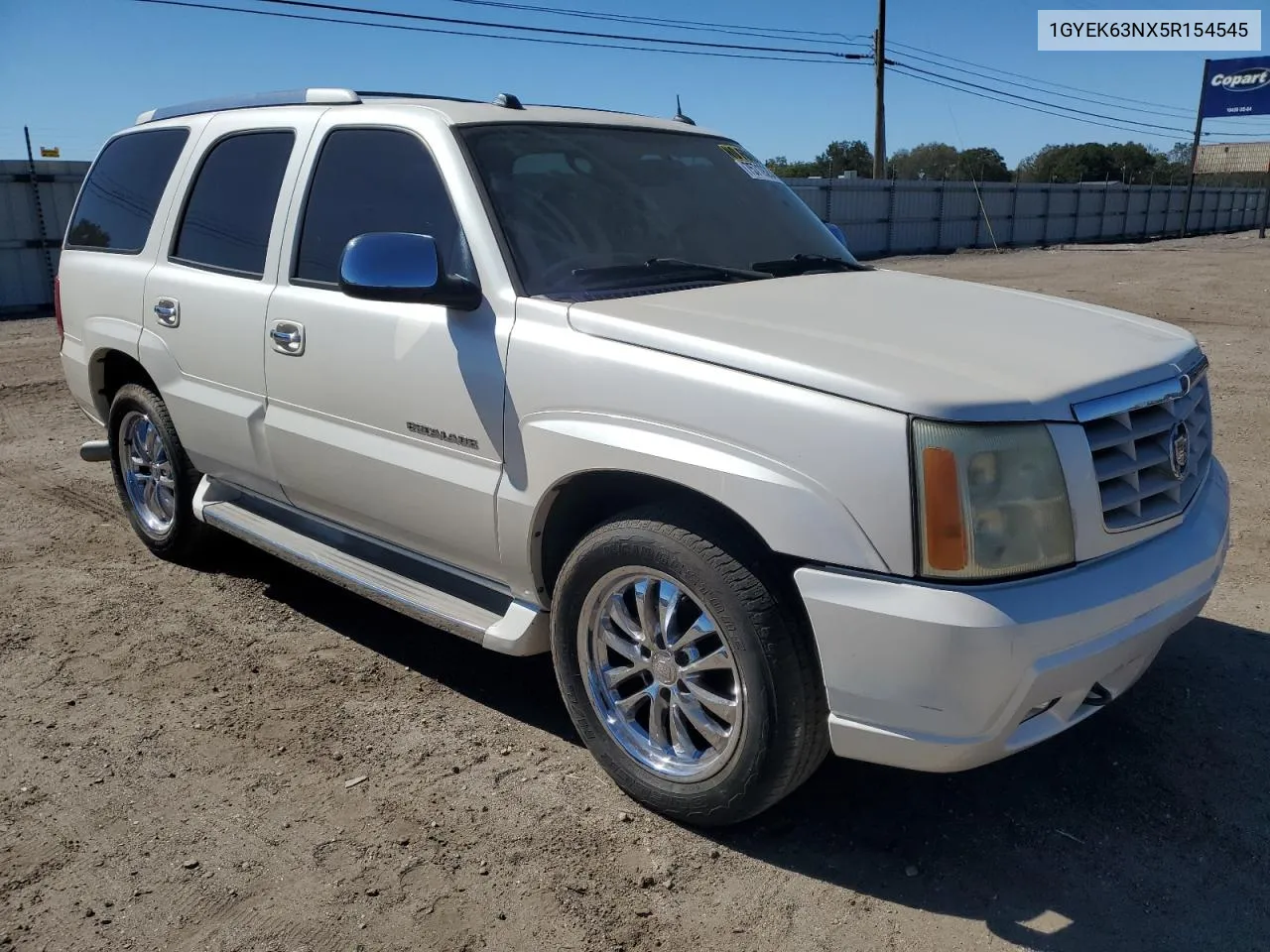 2005 Cadillac Escalade Luxury VIN: 1GYEK63NX5R154545 Lot: 75719284